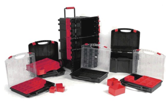 Пластиковые органайзеры, лотки и ящики для инструментов TAYG